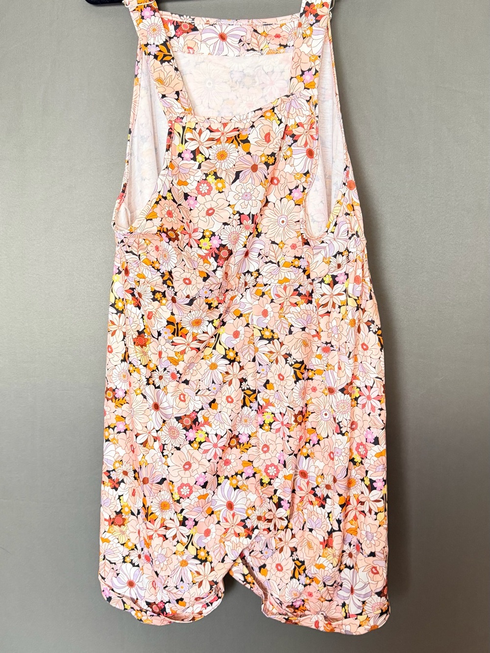 Chulianyouhuo woman’s Floral Pink overalls